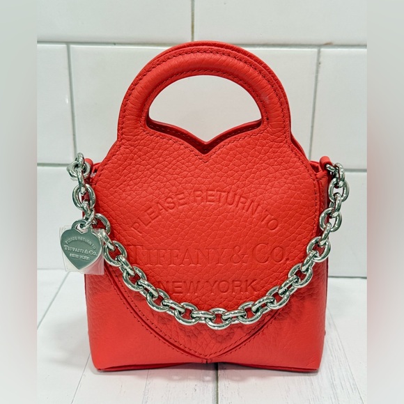 Tiffany & Co. Micro 99 Tote Bag in Red - Picture 4 of 9